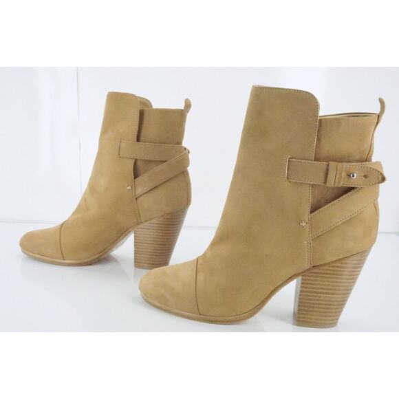 Rag & Bone Kinsey Brown Suede Classic Cap Toe Ankle Boots Size 40 10 NIB $595 - Picture 11 of 12